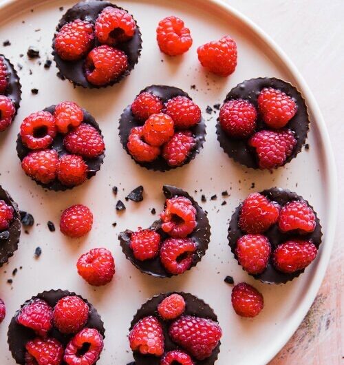 Raspberry Truffle Tartlets