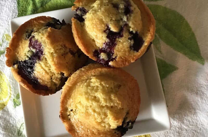 Corny Blue Muffins