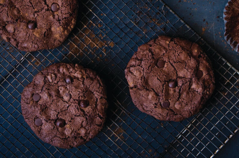 Cocoa-Banana Cookies