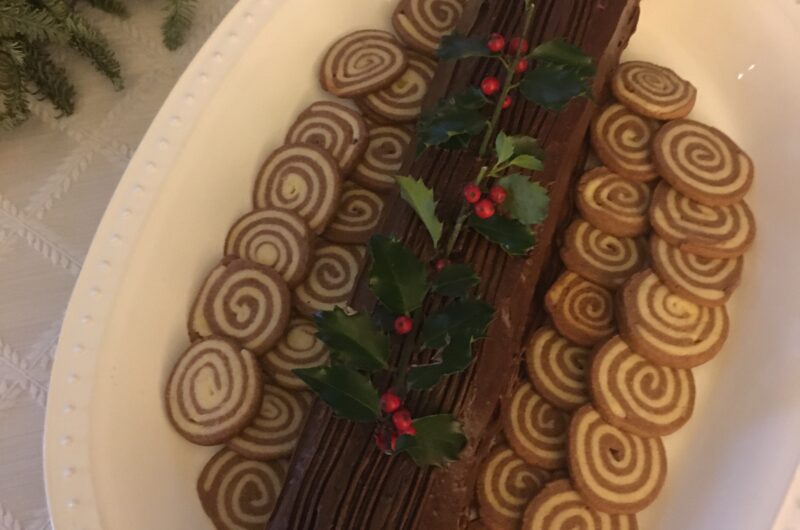 Buche de Noel (or Chocolate Roll)